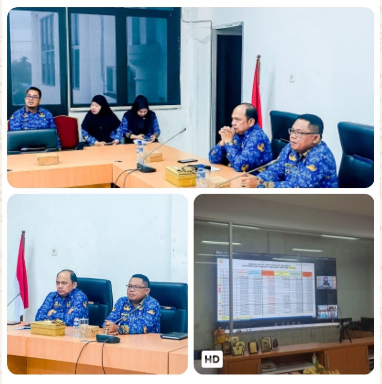 Wakil Bupati Labuhanbatu Ikuti Zoom Meeting Penyaluran Transfer ke Daerah untuk Bantuan Bencana se-Aceh Bersama Mendagri