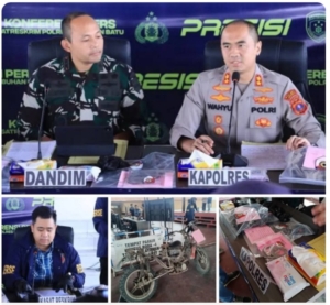 Polres Labuhanbatu gelar Press Relese tekait meninggalnya Luis David Hutabarat di Lokasi PT APN Desa Sukarame baru kab. Labura