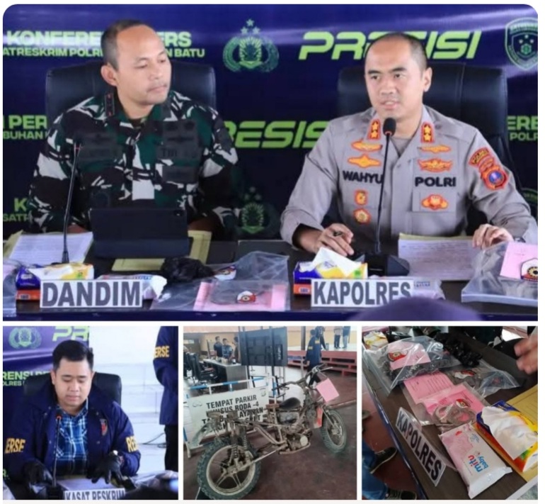 Polres Labuhanbatu gelar Press Relese tekait meninggalnya Luis David Hutabarat di Lokasi PT APN Desa Sukarame baru kab. Labura