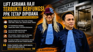 Layani Lansia dan Jemaah Risiko Tinggi, Lift Asrama Haji Balikpapan Jadi Dasar Upaya PK ke Mahkamah Agung